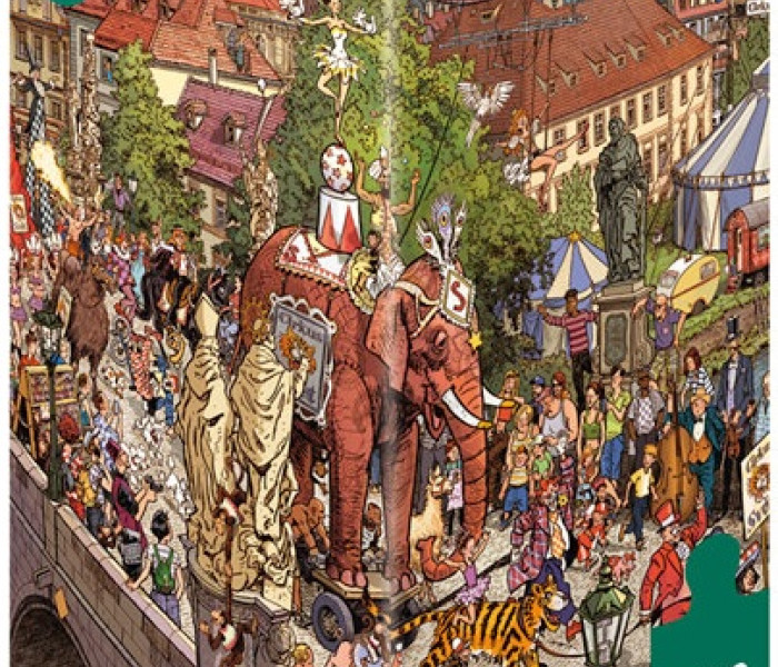 Puzzle - Heye - Festival di strada - Triangular puzzle