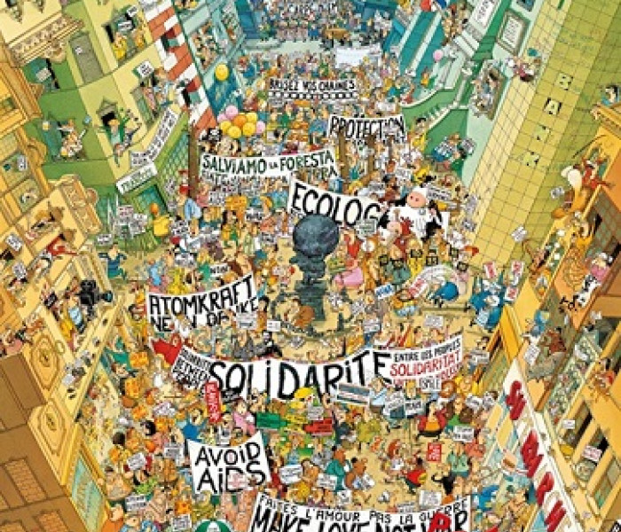 Puzzle - Heye - Protesta