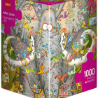 Puzzle - Heye - Vita da elefante - Triangular puzzle