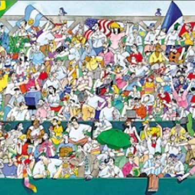 Tifosi sportivi – Puzzle Panoramico