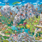 Puzzle - Heye - Divertimento alpino - Triangular Puzzle