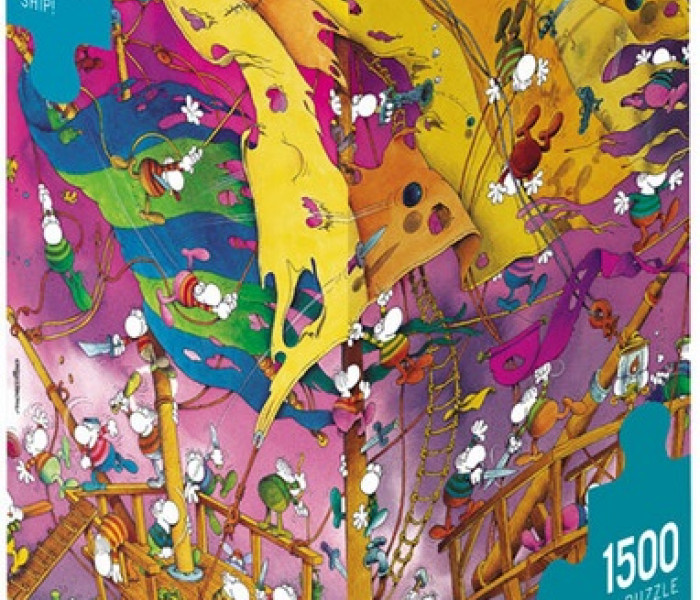 Puzzle - Heye - S alvataggio in barca - Triangular puzzle