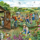 Puzzle - Falcon - Giù in giardino