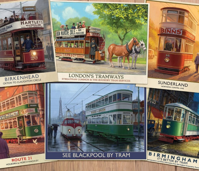 Puzzle - Falcon - Tram storici
