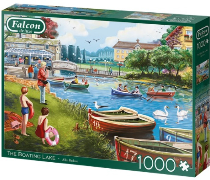 Puzzle - Falcon - Lago con barche