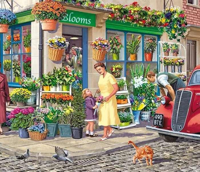 Puzzle - Falcon - Fioraio