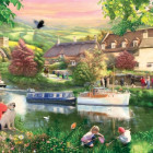 Puzzle - Falcon - Divertimento estivo in riva al lago