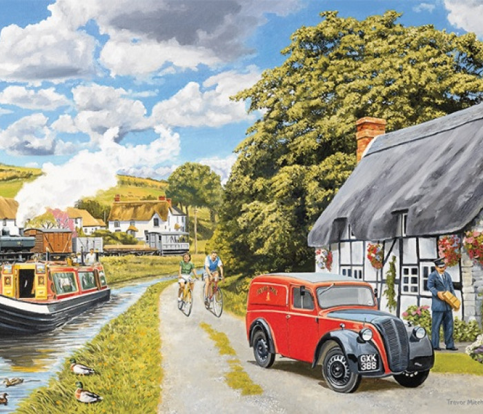 Puzzle - Falcon - Intorno al canale d acqua