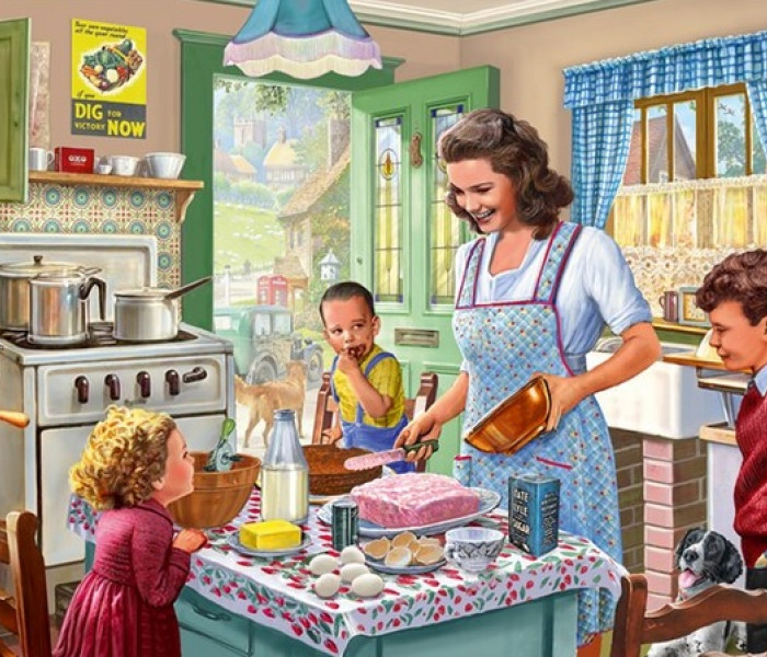 Puzzle - Falcon - Preparazione della torta