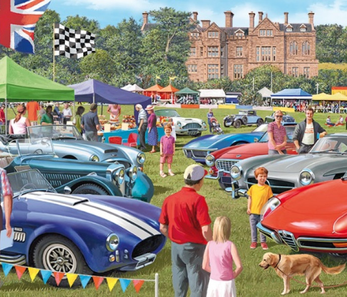 Puzzle - Falcon - Macchine leggendarie