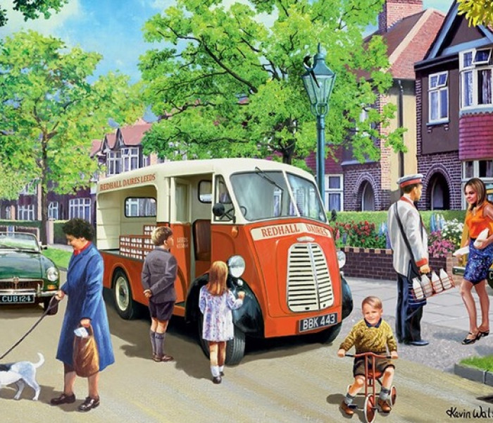 Puzzle - Falcon - Consegna del latte