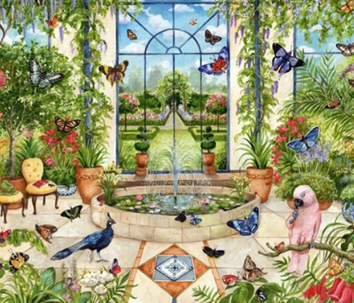 Puzzle - Falcon - Casa delle farfalle