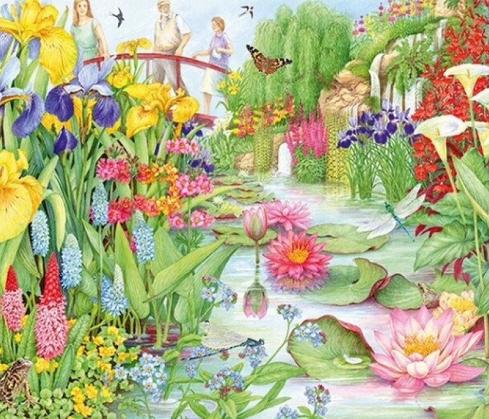 Puzzle - Falcon - Giardino d acqua