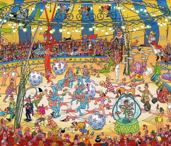 Puzzle - Jumbo - Circo acrobatico