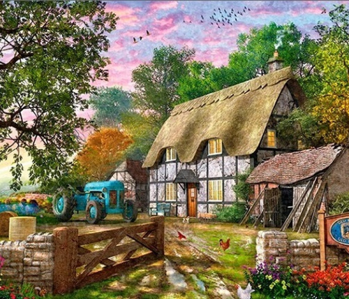 Puzzle - Jumbo - Casa colonica