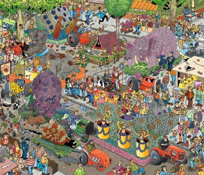 Puzzle - Jumbo - Show dei fiori