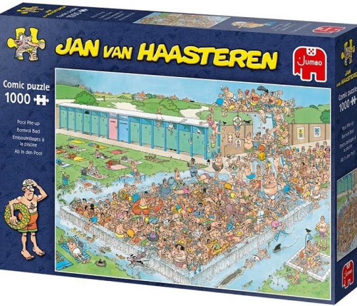Puzzle - Jumbo - Piscina affollata