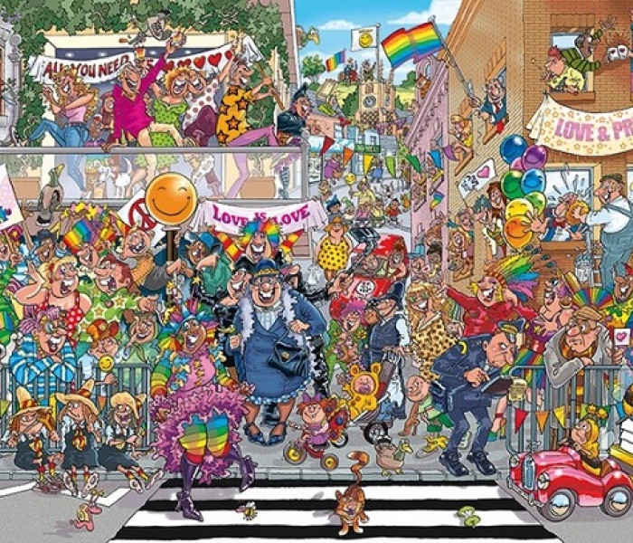 Puzzle - Jumbo - Marcia dell orgoglio - WASGIJ Puzzle