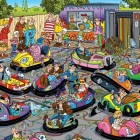 Puzzle - Jumbo - Luna park - Autoscontro