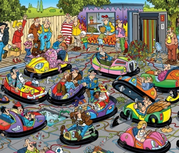 Puzzle - Jumbo - Luna park - Autoscontro