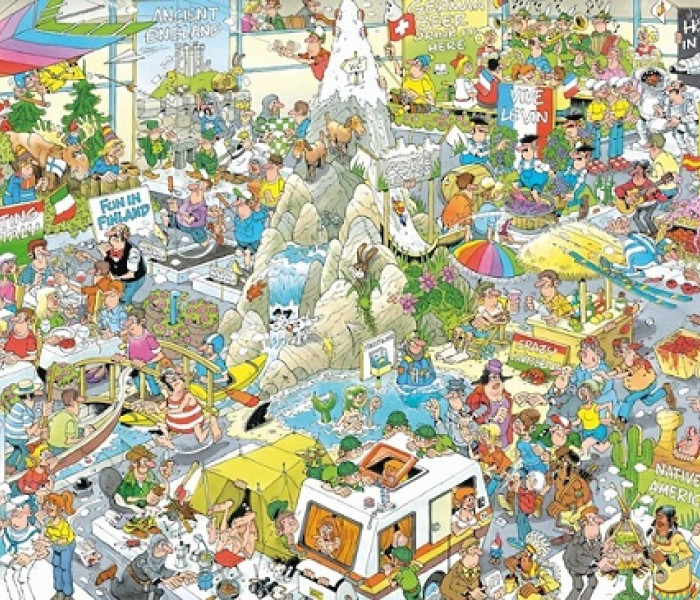 Puzzle - Jumbo - Fiera di turismo