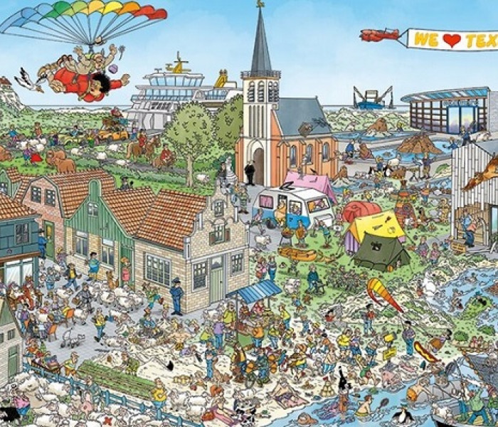 Puzzle - Jumbo - Vacanza sull isola