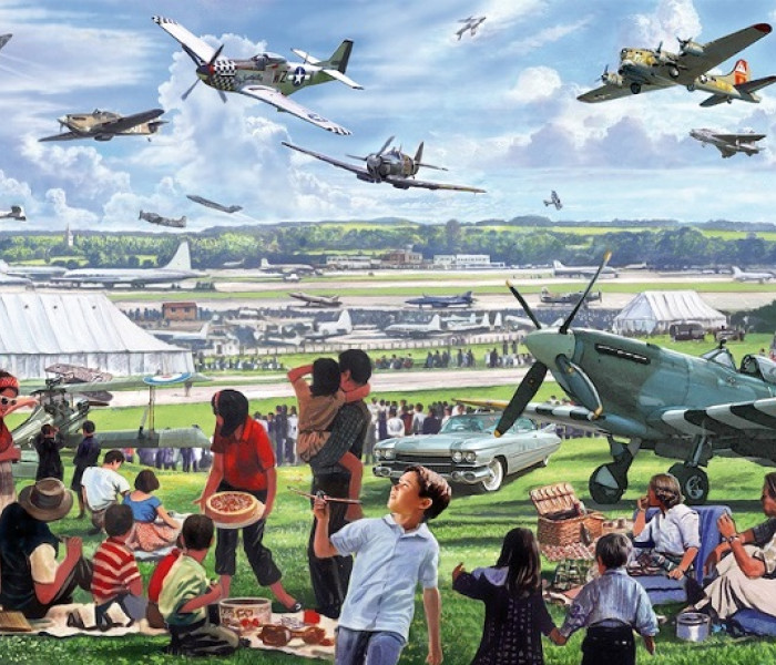 Puzzle - King - Spettacolo aereo