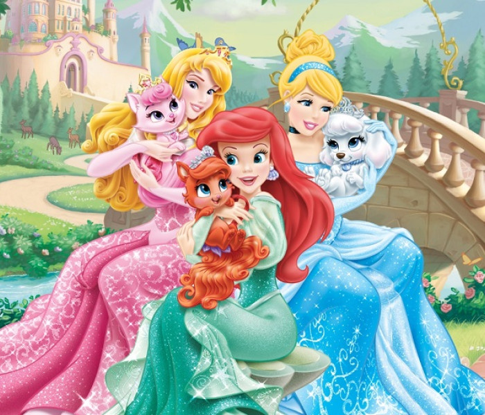 Puzzle - King - Principessa con i cani