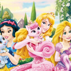 Puzzle - King - Principesse con animali