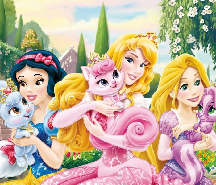 Puzzle - King - Principesse con animali