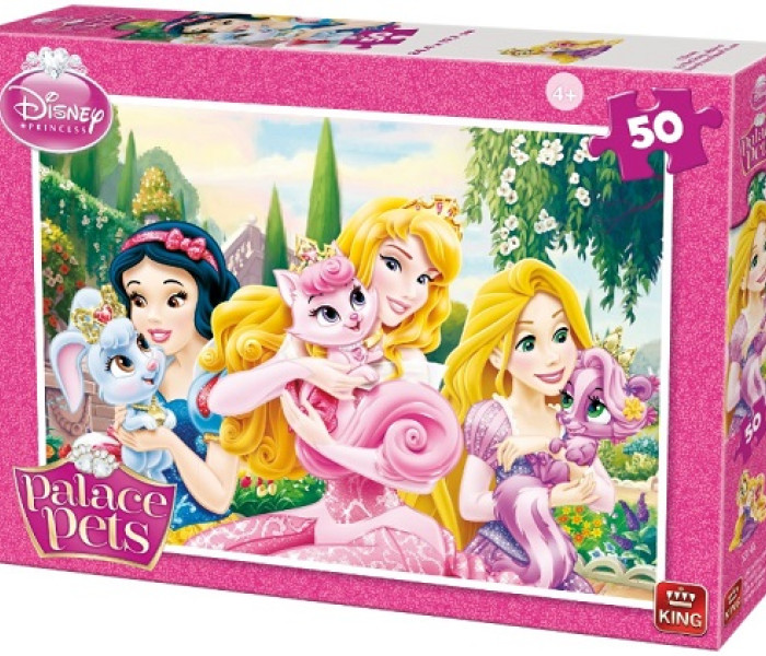 Puzzle - King - Principesse con animali
