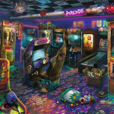 Sala giochi abbandonata