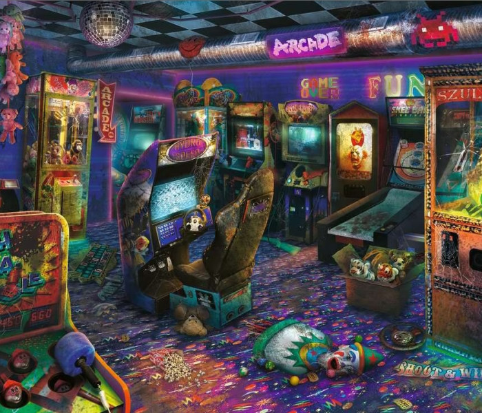 Puzzle - Ravensburger - Sala giochi abbandonata