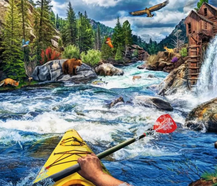 Puzzle - Ravensburger - Kayak