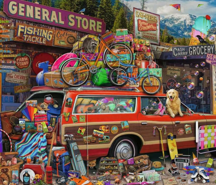 Puzzle - Ravensburger - Vacanza in famiglia