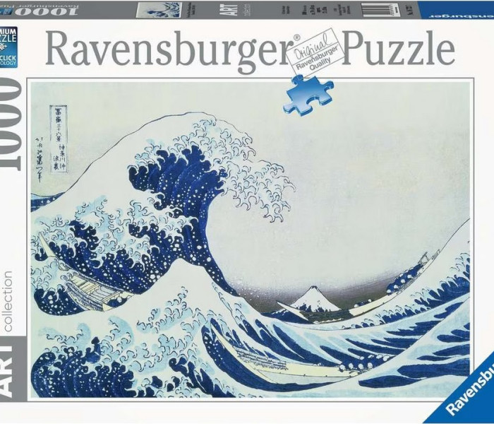 Puzzle - Ravensburger - Grande onda al largo della costa di Kanagawa