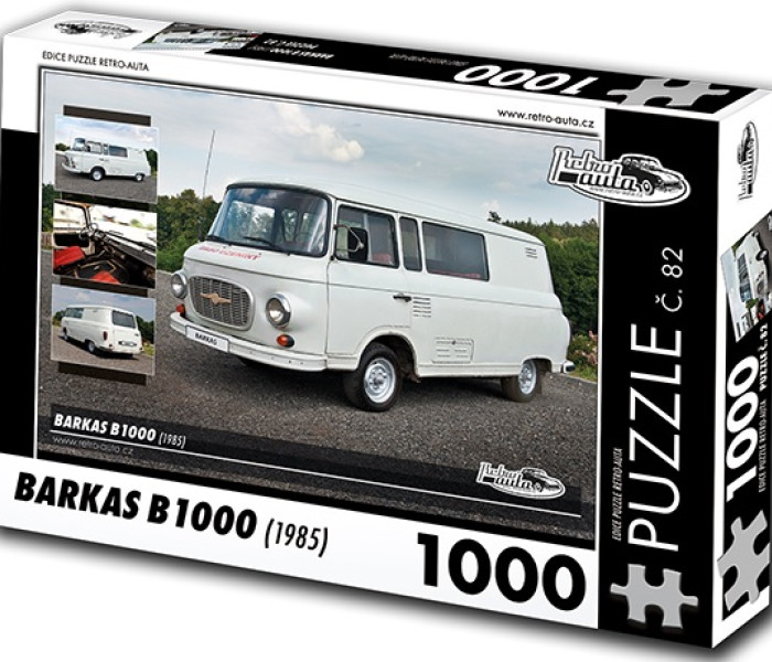 Puzzle - Retro-auta - Barkas B 1000 (1985)