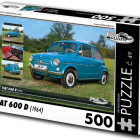 Puzzle - Retro-auta - Fiat 600 D (1964)