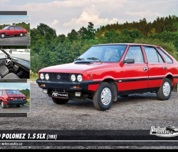 Puzzle - Retro-auta - FSO Polonez 1,5 SLX (1988)