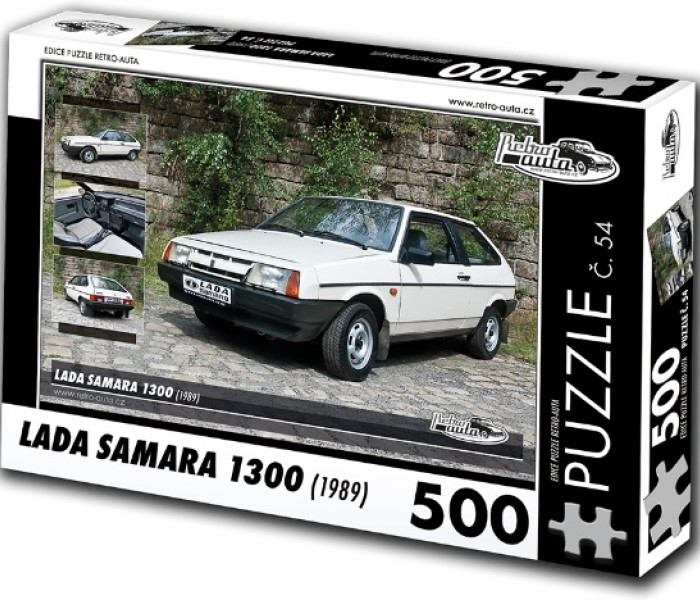 Puzzle - Retro-auta - Lada Samara 1300