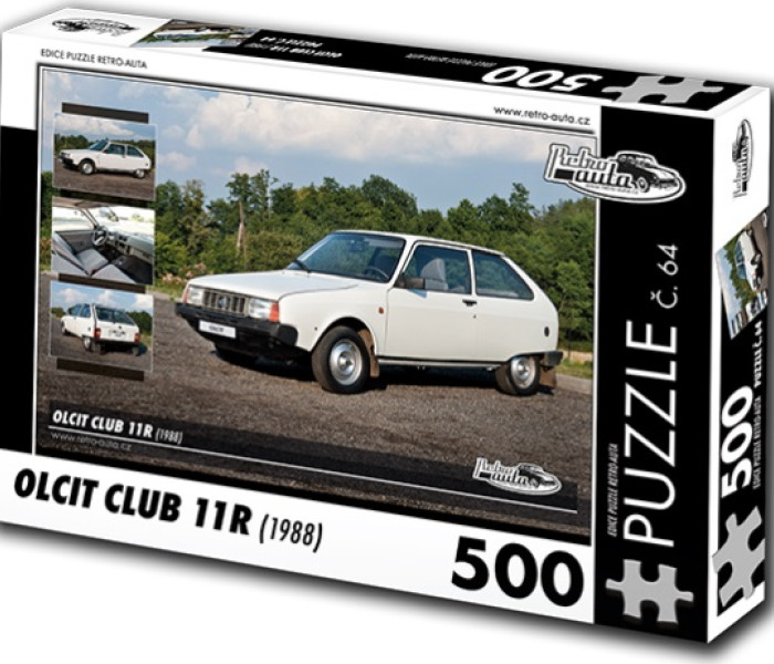 Puzzle - Retro-auta - Oltcit Club 11R (1988)