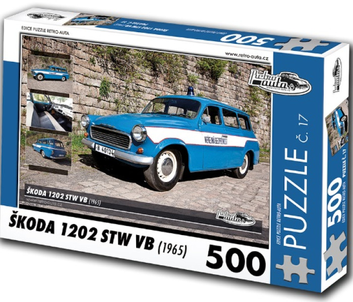 Puzzle - Retro-auta - Skoda 1202 STW VB (1965)