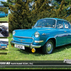 Puzzle - Retro-auta - Skoda 1000 MB (1966)
