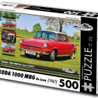 Puzzle - Retro-auta - Skoda 1000 MBG De Luxe (1967)