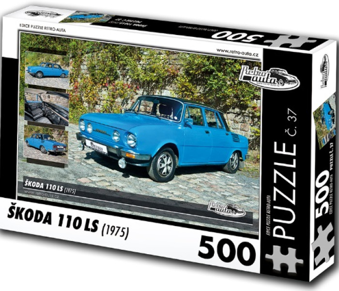 Puzzle - Retro-auta - Skoda 110 LS (1975)
