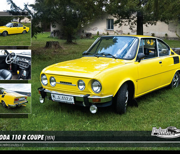 Puzzle - Retro-auta - Skoda 110 R coupé (1974)