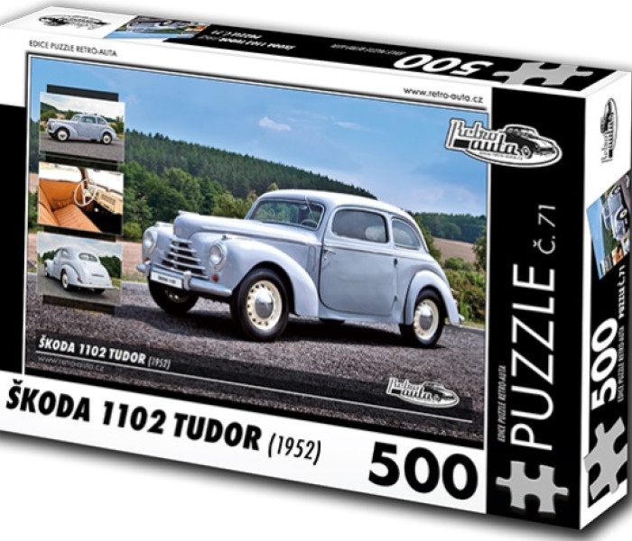 Puzzle - Retro-auta - Skoda 1102 Tudor (1952)