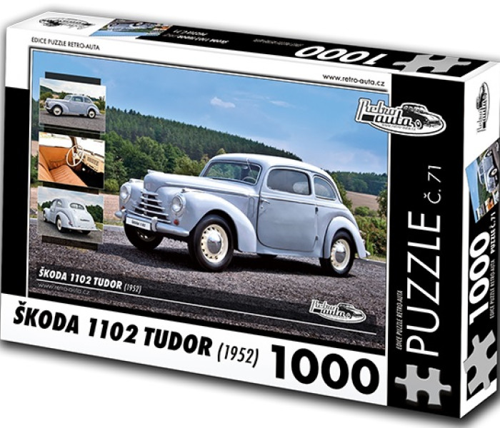 Puzzle - Retro-auta - Skoda 1102 Tudor (1952)