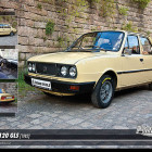 Puzzle - Retro-auta - Skoda 120 GLS (1982)