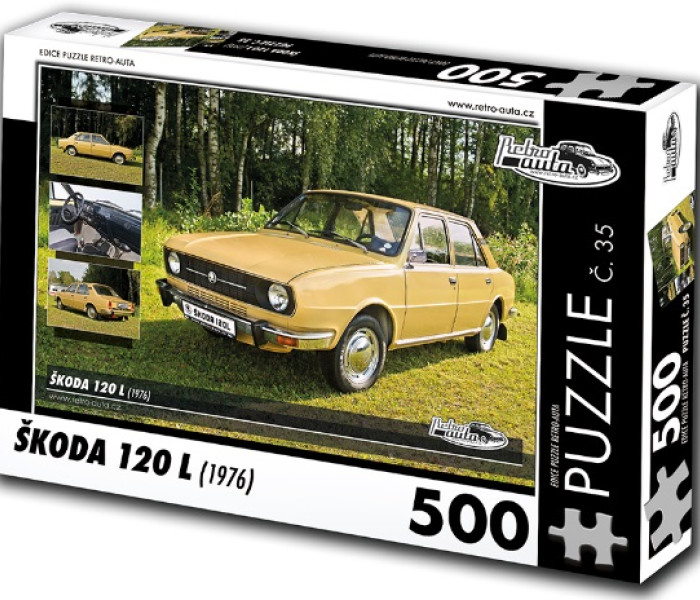 Puzzle - Retro-auta - Skoda 120 L (1976)